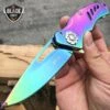 7.25" MTECH USA RAINBOW Tactical Military Spring Assisted Pocket Knife -BLADE ADDICT Sales bladeaddictknives pocket knives 7 25 mtech usa rainbow tactical military spring assisted pocket knife 322979430427