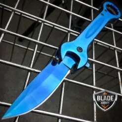7.5" MULTI-TOOL WRENCH TACTICAL POCKET KNIFE BLUE
