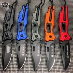 7.75" Military Tactical Spring Assisted Open Folding Blade Knife