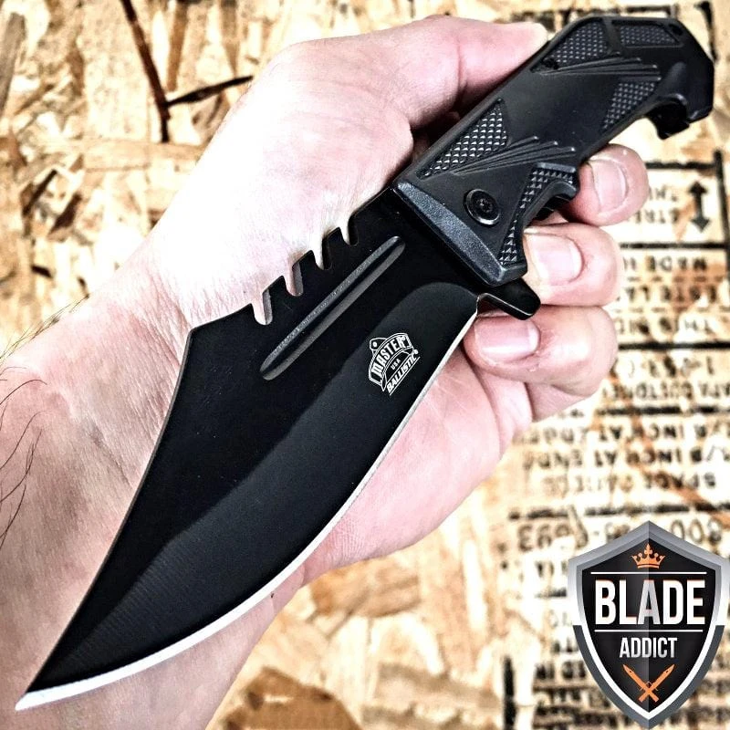 8.5" Ballistic Military Tactical Pocket Knife 3 8.5" Ballistic Military Tactical Pocket Knife