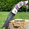 8.5" Native American Indian Damascus Feather Knife Blade 2 8.5" Native American Indian Damascus Feather Knife Blade -BLADE ADDICT Sales bladeaddictknives pocket knives 8 5 native american indian damascus feather knife blade 323164405787