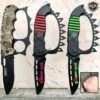 8.5" Zombie Tactical Spring Assisted Open Knuckle Pocket Knife -BLADE ADDICT Sales bladeaddictknives pocket knives 8 5 zombie tactical spring assisted open knuckle pocket knife 6747738243160