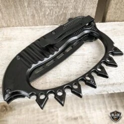 8.5" Zombie Tactical Spring Assisted Open Knuckle Pocket Knife 15 8.5" Zombie Tactical Spring Assisted Open Knuckle Pocket Knife -BLADE ADDICT Sales bladeaddictknives pocket knives 8 5 zombie tactical spring assisted open knuckle pocket knife 6747738734680