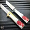 8" Katana Sword Style Dragon Folding Spring Assisted Pocket Knife -BLADE ADDICT Sales bladeaddictknives pocket knives 8 katana sword style dragon folding spring assisted pocket knife 6662057689176