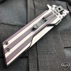 8" Mack Schmidt Tanto Blade Spring Assisted Folding Open Pocket Knife -BLADE ADDICT Sales bladeaddictknives pocket knives 8 mack schmidt tanto blade spring assisted folding open pocket knife 6662075678808