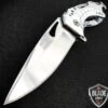 8" MTECH SILVER CHROME SPRING ASSISTED OPEN Tactical POCKET KNIFE 2 8" MTECH SILVER CHROME SPRING ASSISTED OPEN Tactical POCKET KNIFE -BLADE ADDICT Sales bladeaddictknives pocket knives 8 mtech silver chrome spring assisted open tactical pocket knife 322899902491