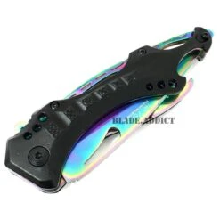 8" Tac-Force Rainbow Pocket Knife -BLADE ADDICT Sales bladeaddictknives pocket knives 8 tac force rainbow pocket knife 322501640219