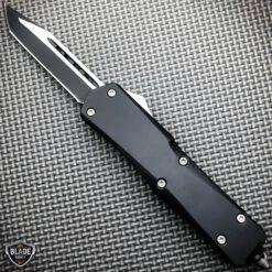 9" Black Tactical Recon OTF Combat Pocket Knife 19 9" Black Tactical Recon OTF Combat Pocket Knife -BLADE ADDICT Sales bladeaddictknives pocket knives 9 black tactical recon otf combat pocket knife 7145270804568