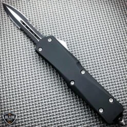 9" Black Tactical Recon OTF Combat Pocket Knife 20 9" Black Tactical Recon OTF Combat Pocket Knife -BLADE ADDICT Sales bladeaddictknives pocket knives 9 black tactical recon otf combat pocket knife 7145271066712