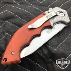 9" MTECH SPRING ASSISTED OPEN Tactical Blade Folding POCKET KNIFE -BLADE ADDICT Sales bladeaddictknives pocket knives 9 mtech spring assisted open tactical blade folding pocket knife 409080791067