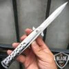 9" TAC FORCE Chrome Italian Stiletto Tactical Spring Assisted Open Pocket Knife 1 9" TAC FORCE Chrome Italian Stiletto Tactical Spring Assisted Open Pocket Knife -BLADE ADDICT Sales bladeaddictknives pocket knives 9 tac force chrome italian stiletto tactical spring assisted open pocket knife 322476277787