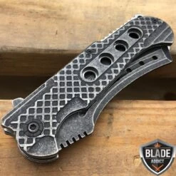 9" TAC FORCE Razor Stonewashed Cleaver Pocket Knife -BLADE ADDICT Sales bladeaddictknives pocket knives 9 tac force razor stonewashed cleaver pocket knife 321522434075