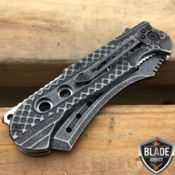 9" TAC FORCE Razor Stonewashed Cleaver Pocket Knife -BLADE ADDICT Sales bladeaddictknives pocket knives 9 tac force razor stonewashed cleaver pocket knife 321522728987