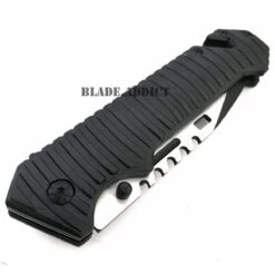 9" TAC FORCE Spring Assisted Open SAWBACK BOWIE Tactical Rescue Pocket Knife -BLADE ADDICT Sales bladeaddictknives pocket knives 9 tac force spring assisted open sawback bowie tactical rescue pocket knife 322622521371