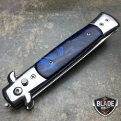 Auto Push Button Folding Comb Switchblade Knife Looking Brush Pearl 14 Auto Push Button Folding Comb Switchblade Knife Looking Brush Pearl -BLADE ADDICT Sales bladeaddictknives pocket knives auto push button folding comb switchblade knife looking brush pearl 3905065615448