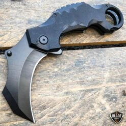 TACTICAL Spring Assisted Open G10 KARAMBIT Claw Folding Pocket Knife 14 TACTICAL Spring Assisted Open G10 KARAMBIT Claw Folding Pocket Knife -BLADE ADDICT Sales bladeaddictknives pocket knives black tactical spring assisted open g10 karambit claw folding pocket knife 37071618736342