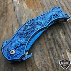 Blue Dragon Pocket Knife 6 Blue Dragon Pocket Knife -BLADE ADDICT Sales bladeaddictknives pocket knives blue dragon pocket knife 323913777179