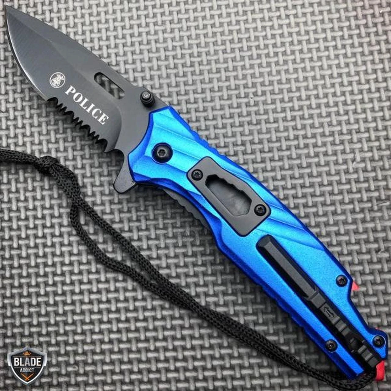 7.75" Military Tactical Spring Assisted Open Folding Blade Knife 4 7.75" Military Tactical Spring Assisted Open Folding Blade Knife - Image 2