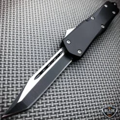 9" Black Tactical Recon OTF Combat Pocket Knife 28 9" Black Tactical Recon OTF Combat Pocket Knife -BLADE ADDICT Sales bladeaddictknives pocket knives c 9 black tactical recon otf combat pocket knife 7145278865496