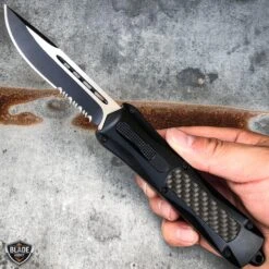 Dual Action Carbon Fiber Reaper Punisher Skull OTF 13 Dual Action Carbon Fiber Reaper Punisher Skull OTF -BLADE ADDICT Sales bladeaddictknives pocket knives carbon fiber dual action carbon fiber reaper punisher skull otf 11605778235480