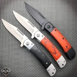 Classic Gentleman's Wood Handle Spring Assisted Folding Pocket Knife -BLADE ADDICT Sales bladeaddictknives pocket knives classic gentleman s wood handle spring assisted folding pocket knife 12787175620696