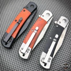 Classic Gentleman's Wood Handle Spring Assisted Folding Pocket Knife -BLADE ADDICT Sales bladeaddictknives pocket knives classic gentleman s wood handle spring assisted folding pocket knife 12787176603736