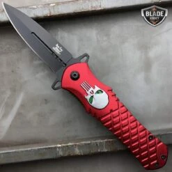 DARK SIDE BLADES Skull Punisher Tactical Spring Assisted Pocket Knife 16 DARK SIDE BLADES Skull Punisher Tactical Spring Assisted Pocket Knife -BLADE ADDICT Sales bladeaddictknives pocket knives dark side blades skull punisher tactical spring assisted pocket knife 3906758377560