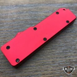 Dead Pool Tanto Red Mini OTF -BLADE ADDICT Sales bladeaddictknives pocket knives dead pool tanto red mini otf 2138253819931