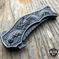 Dragon Stonewash Pocket Knife -BLADE ADDICT Sales bladeaddictknives pocket knives dragon stonewash pocket knife 323909222427