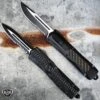 Dual Action Carbon Fiber Reaper Punisher Skull OTF -BLADE ADDICT Sales bladeaddictknives pocket knives dual action carbon fiber reaper punisher skull otf 11605778071640