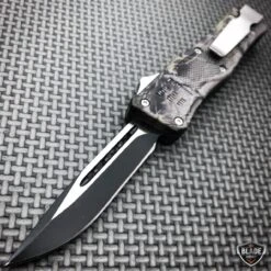 Tactical Trooper OTF Knife 27 Tactical Trooper OTF Knife -BLADE ADDICT Sales bladeaddictknives pocket knives grey camo tactical trooper otf knife 12109329236056