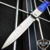 Italian Milano Stiletto Pocket Knife Blue 1 Italian Milano Stiletto Pocket Knife Blue -BLADE ADDICT Sales bladeaddictknives pocket knives italian milano stiletto pocket knife blue 324187455515