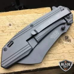 M-Tech Cleaver Pocket Knife - Grey -BLADE ADDICT Sales bladeaddictknives pocket knives m tech cleaver pocket knife grey 321281851419