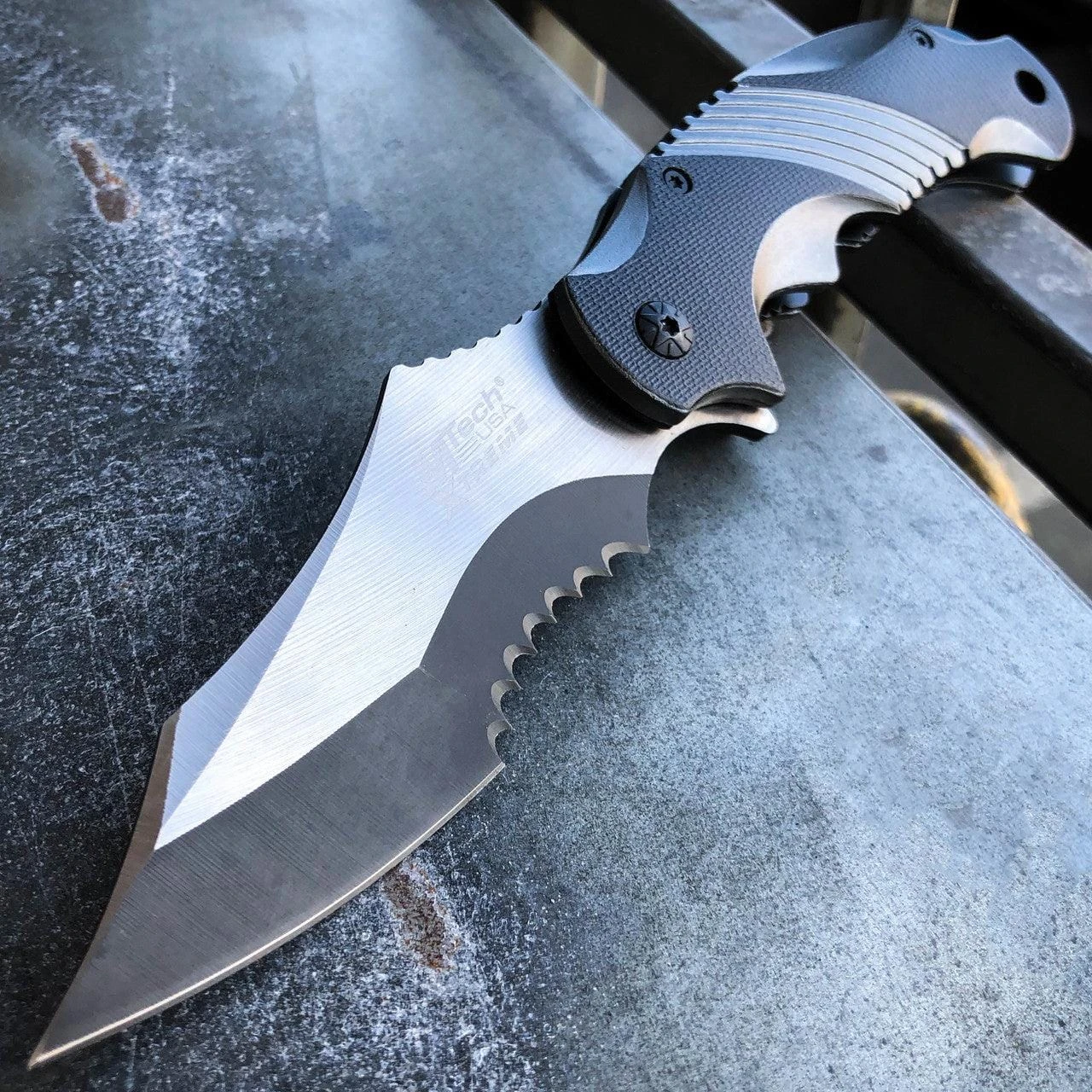 MTECH EXTREME BALLISTIC ARMY Spring Assisted OPEN Pocket Knife 4 MTECH EXTREME BALLISTIC ARMY Spring Assisted OPEN Pocket Knife - Image 2