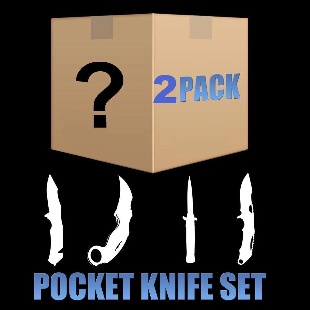 Mystery 2 Pack Knife Set 3 Mystery 2 Pack Knife Set