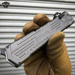 Schrade Viper OTF Assisted Opening Knife Black (3.5" Bead Blast) -BLADE ADDICT Sales bladeaddictknives pocket knives schrade viper otf assisted opening knife black 3 5 bead blast 2520013602904