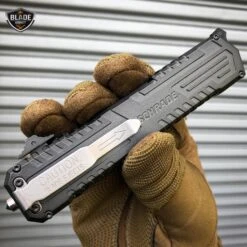 Schrade Viper OTF Assisted Opening Pocket Knife Black (3.5" Black) 9 Schrade Viper OTF Assisted Opening Pocket Knife Black (3.5" Black) -BLADE ADDICT Sales bladeaddictknives pocket knives schrade viper otf assisted opening pocket knife black 3 5 black 2520015175768