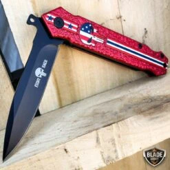 Skull Punisher American FLAG Folding Open Spring Assisted Pocket Knife 16 Skull Punisher American FLAG Folding Open Spring Assisted Pocket Knife -BLADE ADDICT Sales bladeaddictknives pocket knives skull punisher american flag folding open spring assisted pocket knife 12787262357592