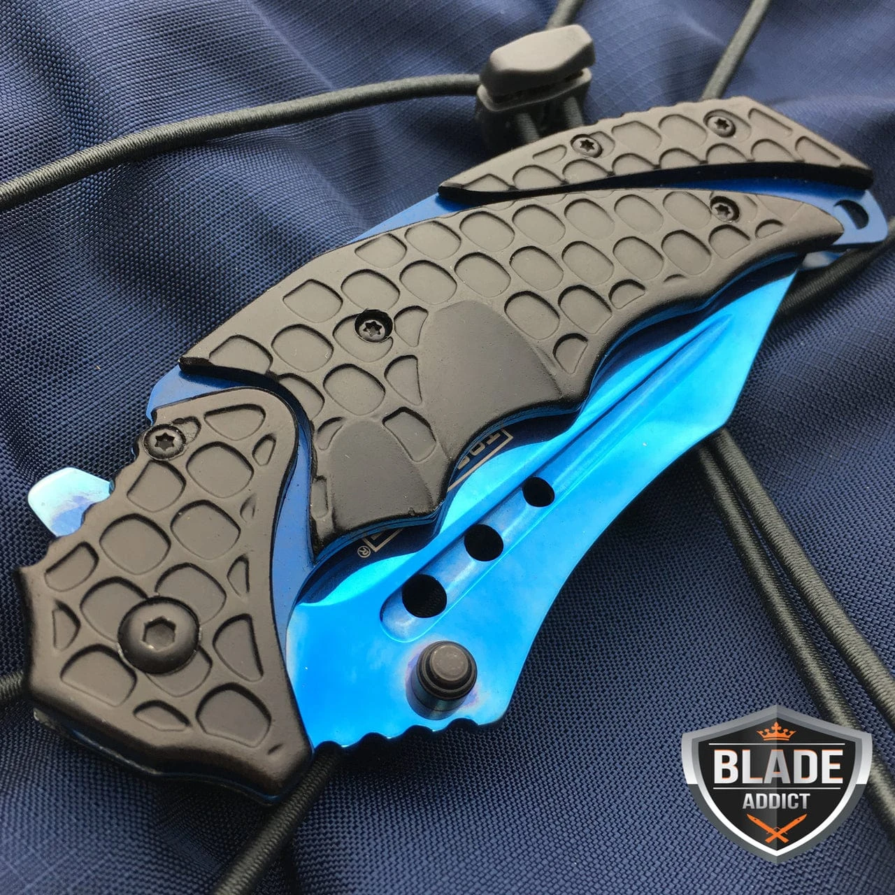 TAC FORCE Military Spring Assisted Open Tactical Rescue Pocket Knife 4 TAC FORCE Military Spring Assisted Open Tactical Rescue Pocket Knife - Image 2