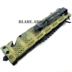 TAC-FORCE Spring Assisted Open Bowie Rescue Tactical Pocket Knife -BLADE ADDICT Sales bladeaddictknives pocket knives tac force spring assisted open bowie rescue tactical pocket knife 322276229147