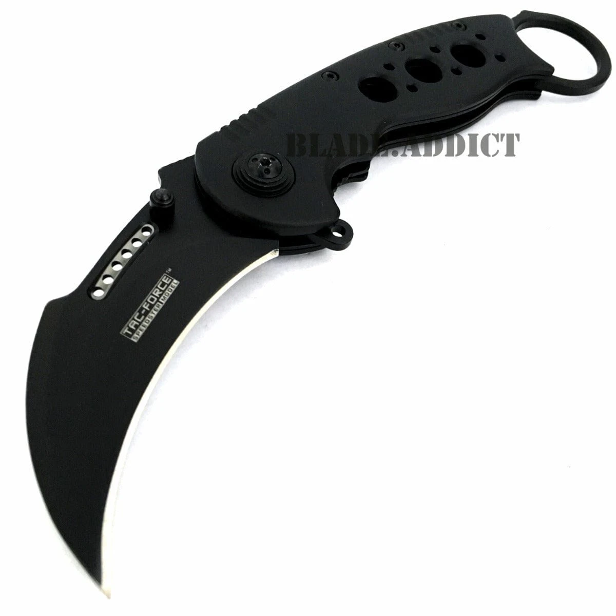TAC-FORCE Spring Assisted Opening Knives KARAMBIT CLAW Pocket Knife 4 TAC-FORCE Spring Assisted Opening Knives KARAMBIT CLAW Pocket Knife - Image 2