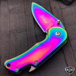 Tactical Spring Assisted Open Folding Pocket Knife W/ Bottle Opener -BLADE ADDICT Sales bladeaddictknives pocket knives tactical spring assisted open folding pocket knife w bottle opener 12109193871448