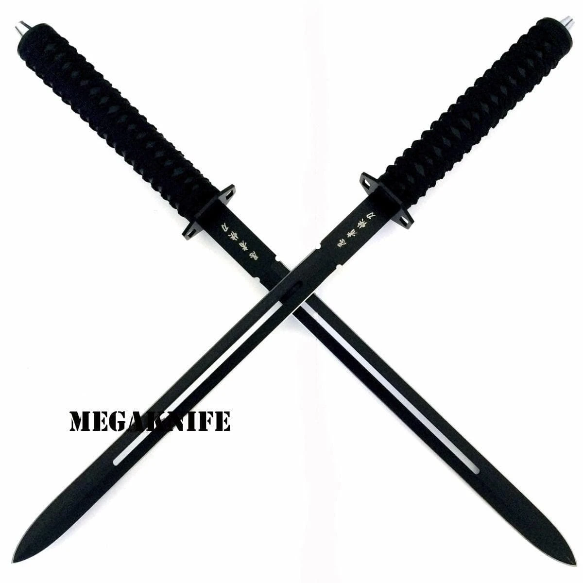 2 PC 23" HUNTING NINJA MACHETE KNIFE FULL TANG SURVIVAL SWORDS 5 2 PC 23" HUNTING NINJA MACHETE KNIFE FULL TANG SURVIVAL SWORDS - Image 3