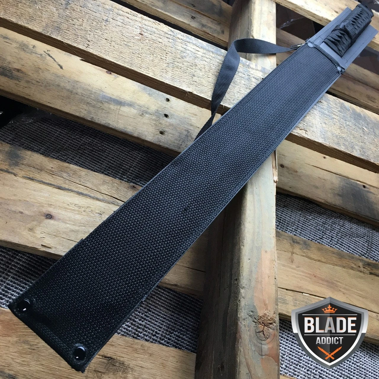 2 PC 27" FULL TANG NINJA SWORDS ZOMBIE TACTICAL SURVIVAL KNIFE 7 2 PC 27" FULL TANG NINJA SWORDS ZOMBIE TACTICAL SURVIVAL KNIFE - Image 5