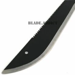 25" SURVIVAL HUNTING Sawback Military FULL TANG MACHETE Fixed Blade Knife SWORD -BLADE ADDICT Sales bladeaddictknives sword 25 survival hunting sawback military full tang machete fixed blade knife sword 3905079410776