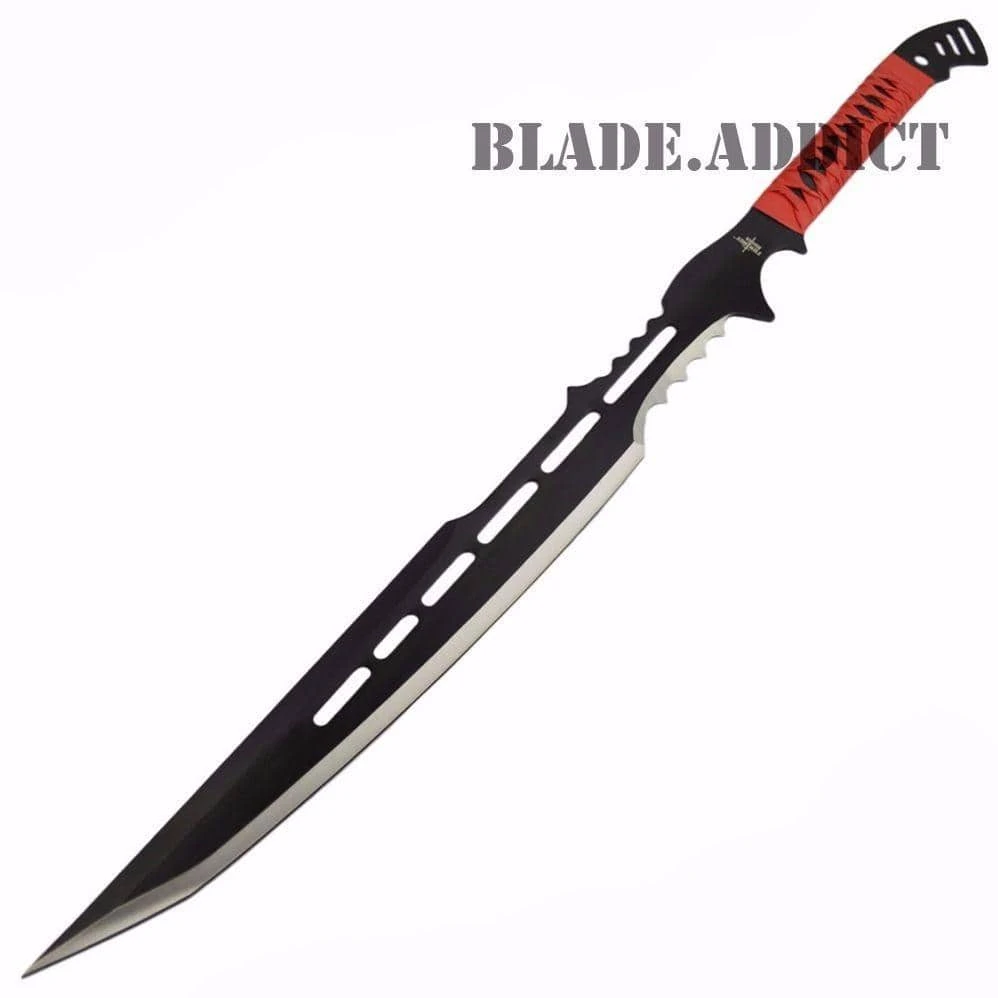 28" ZOMBIE NINJA SWORD MACHETE TACTICAL COMBAT WARRIOR SAMURAI 5 28" ZOMBIE NINJA SWORD MACHETE TACTICAL COMBAT WARRIOR SAMURAI - Image 3