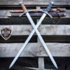 King Arthur Excalibur Crusader Medieval Sword 2 King Arthur Excalibur Crusader Medieval Sword -BLADE ADDICT Sales bladeaddictknives sword king arthur excalibur crusader medieval sword 3904993886296
