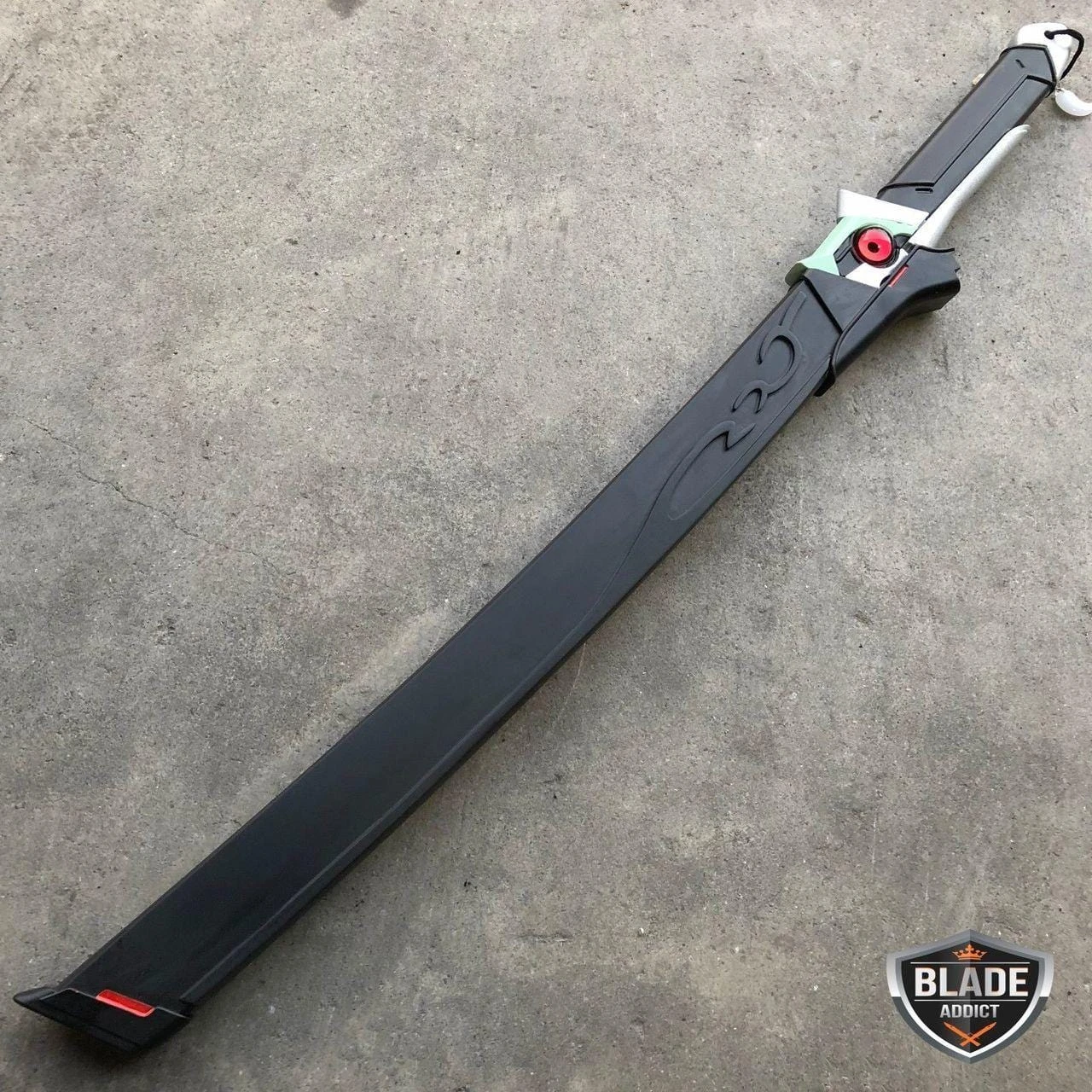 NEWON Game Overwatch Youth Genji Cosplay Sword 30" Metal OW Sword 7 NEWON Game Overwatch Youth Genji Cosplay Sword 30" Metal OW Sword - Image 5