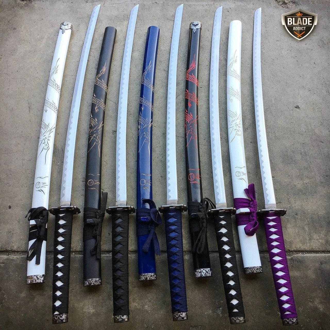 Real Japanese Samurai Sword KATANA High Carbon Steel Ninja Blade 3 Real Japanese Samurai Sword KATANA High Carbon Steel Ninja Blade