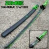 ZOMBIE HUNTER GREEN Katana NINJA SAMURAI Sword BIOHAZARD TSUBA -BLADE ADDICT Sales bladeaddictknives sword zombie hunter green katana ninja samurai sword biohazard tsuba 30156165775559